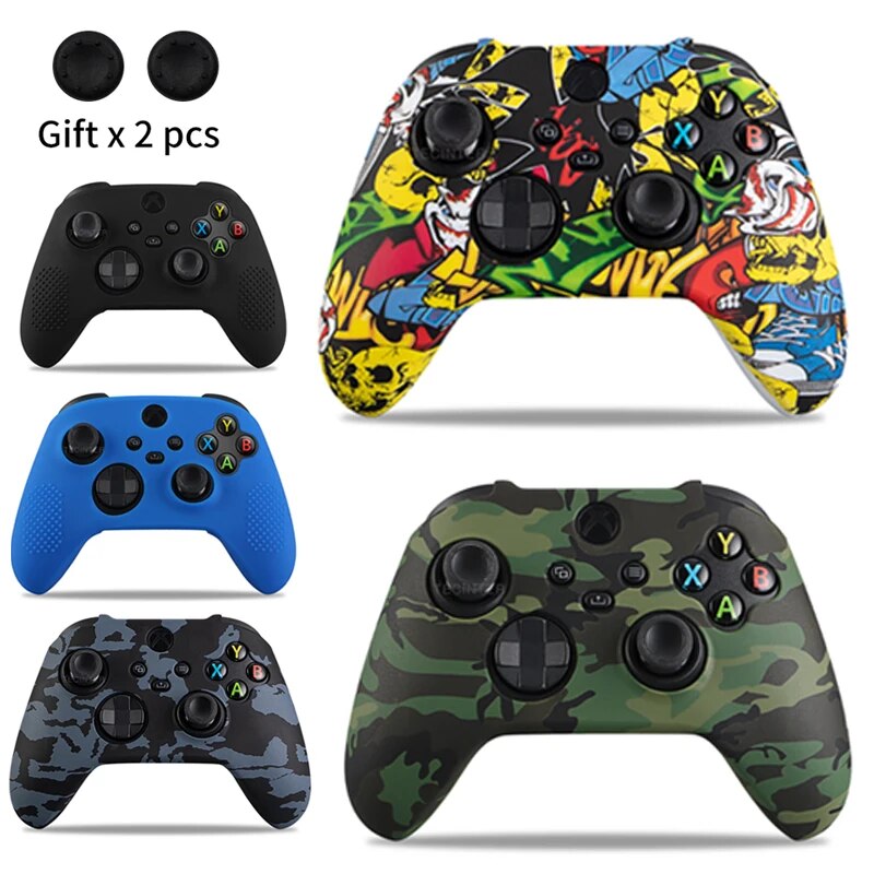 Gaming Accessories For Xbox Series X - Coque en silicone souple pour manette