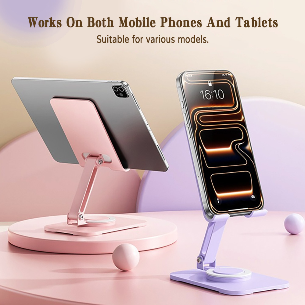 Desk Corner Mat - Support de téléphone et tablette rotatif