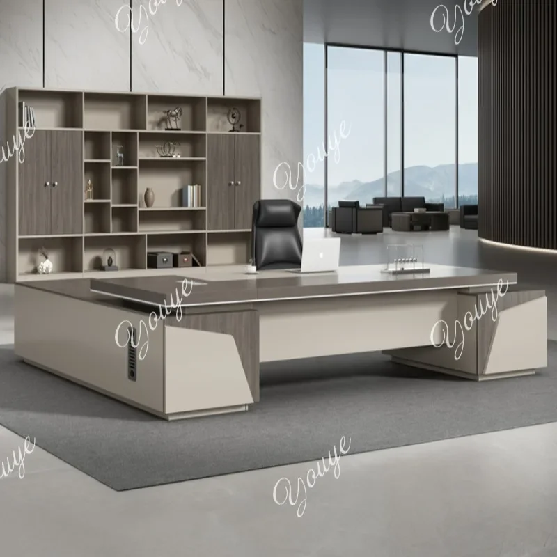 Gaming Accessories Officeworks - N62 Bureau de direction avec rangement,