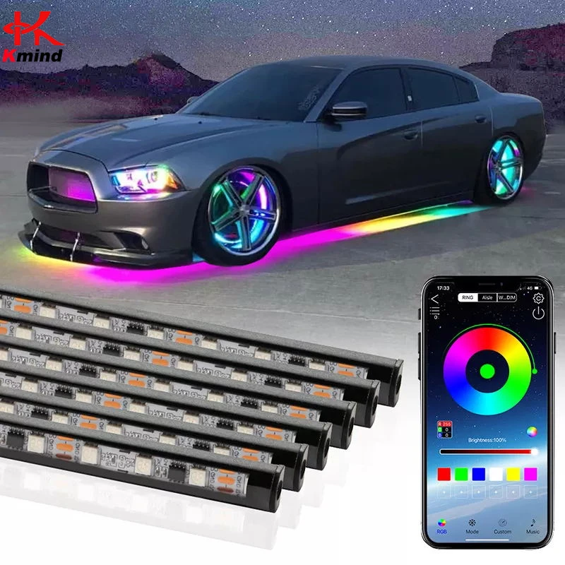 Rgb Hub Sync - Lumières LED au néon pour voiture,