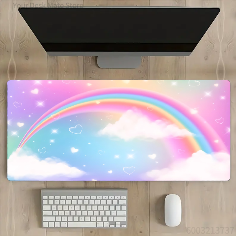 Gaming Accessories Officeworks - Tapis de souris Rainbow Gaming /