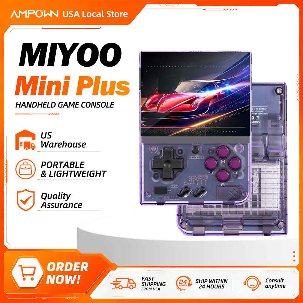 Gaming Accessories For Kids - Console de jeu portable rétro Miyoo