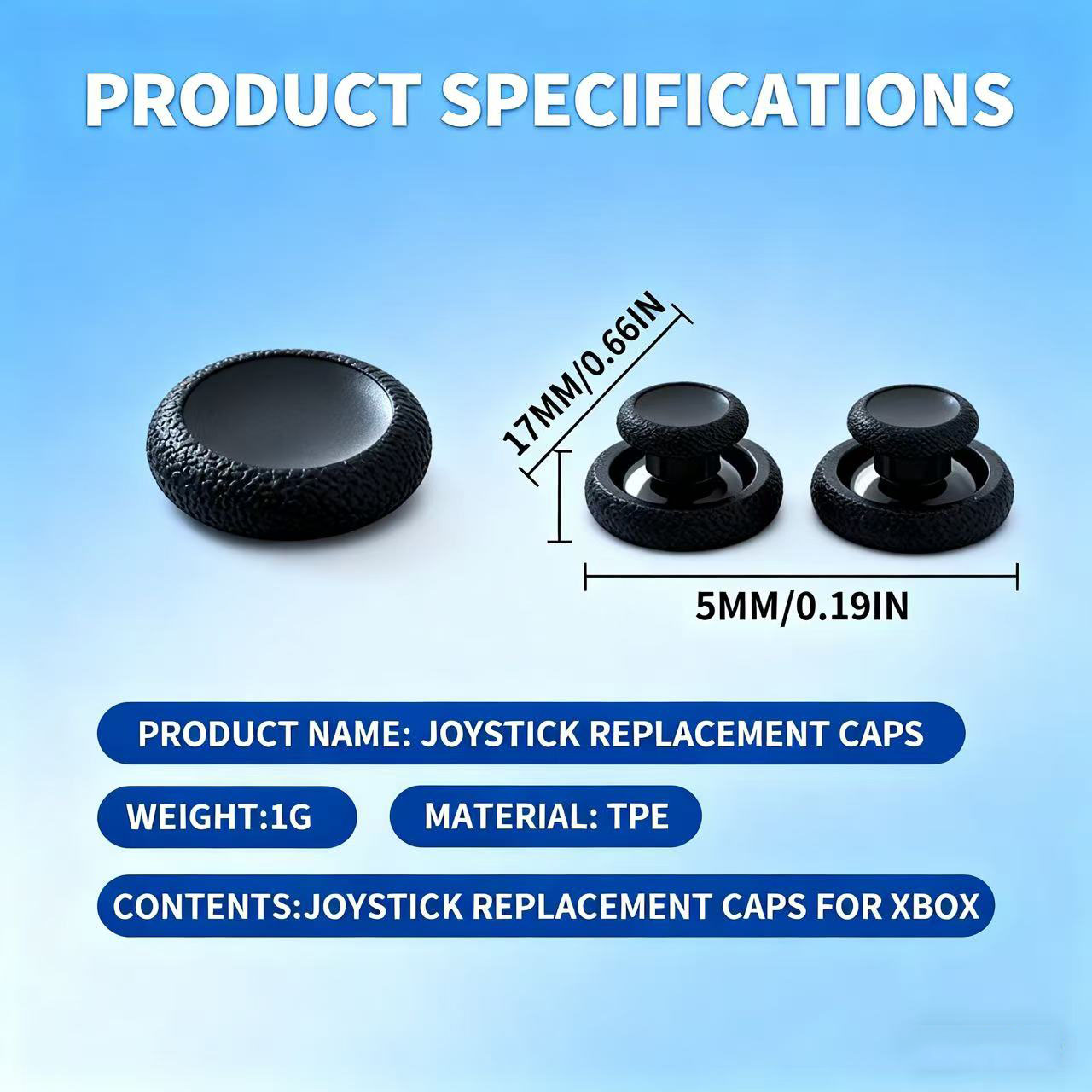 20 pièces de capuchons de mane - Jjk Gaming Accessories avis et prix