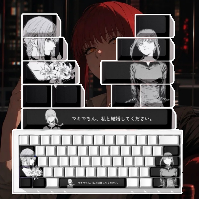 Keycaps sur le thème de Chains - Jjk Gaming Accessories avis et prix