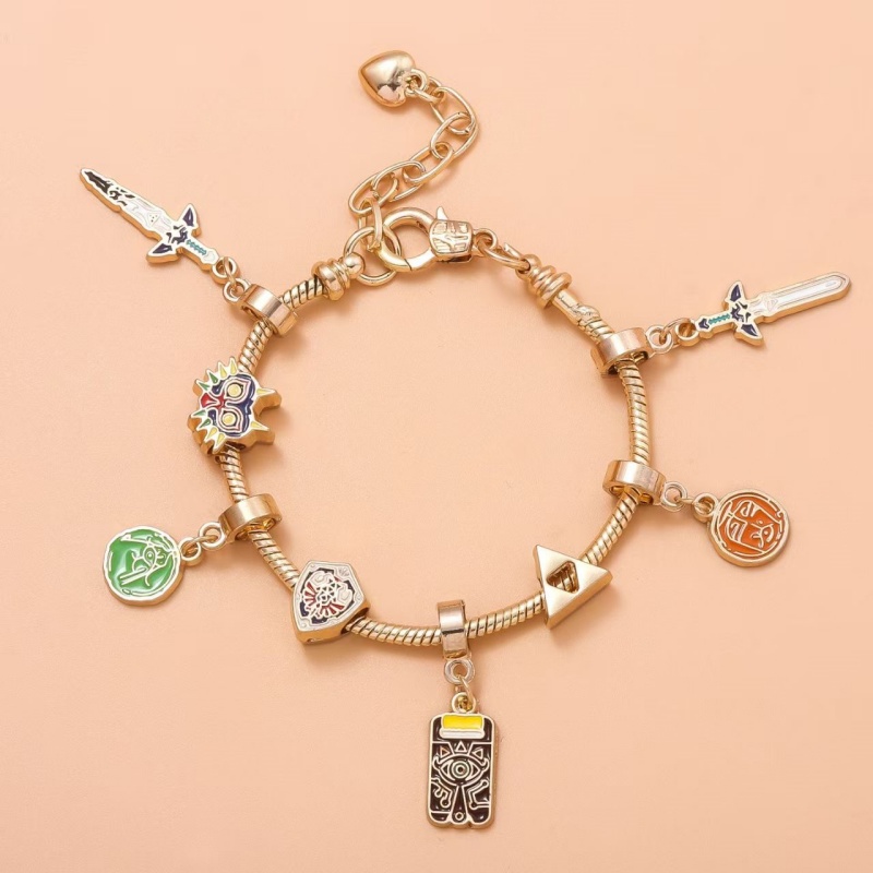 Nouveau Bracelet DIY 2D The Le - Zelda Gaming Accessories avis et prix