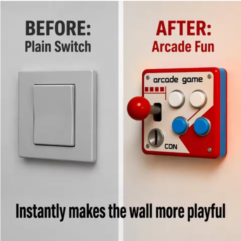 Cache-prise de joystick rétro  - Gaming Accessories For Bedroom avis et prix