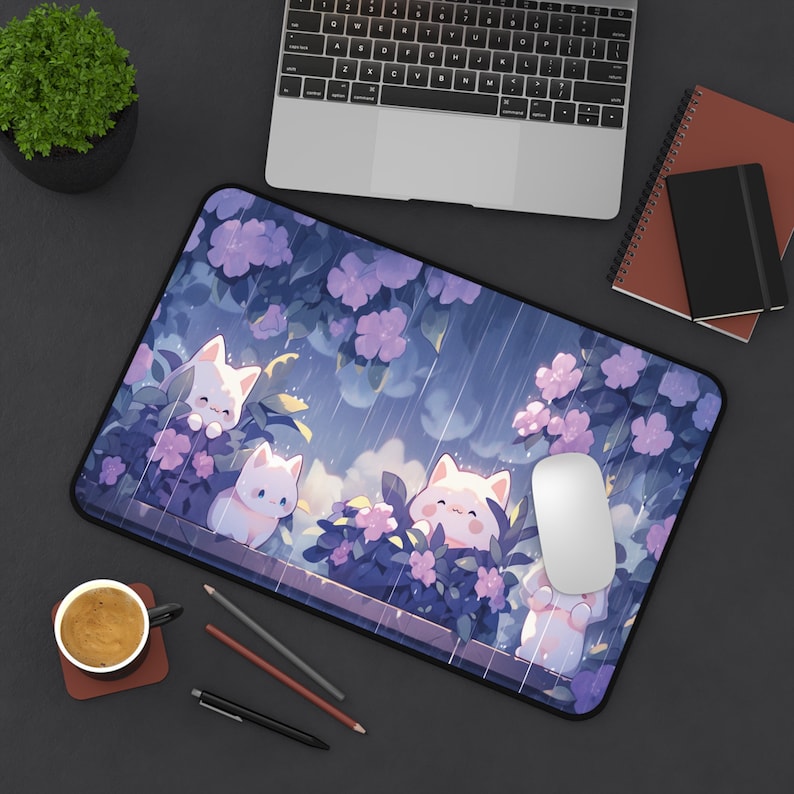 Grand tapis de souris chats da - Gaming Accessories Officeworks avis et prix