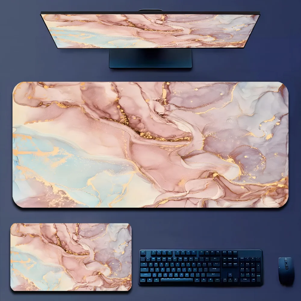 Grand tapis de souris en marbr - Gaming Accessories Officeworks avis et prix