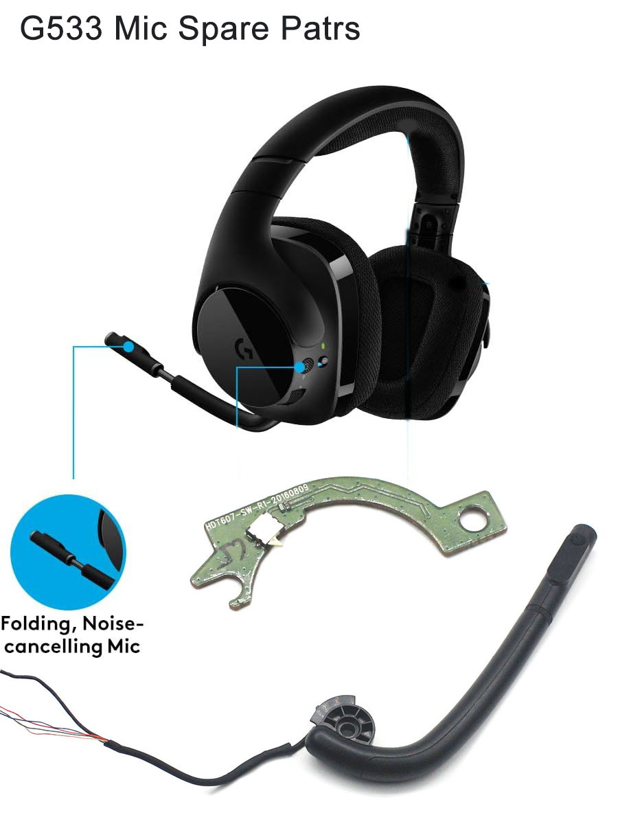Une pièce de microphone de rem - Gaming Accessories Logitech avis et prix