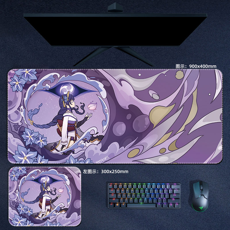 Tapis de souris Anime Genshin  - Gaming Accessories Desk avis et prix