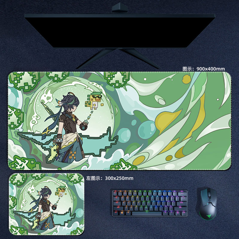 Tapis de souris Anime Genshin  - Gaming Accessories Desk avis et prix