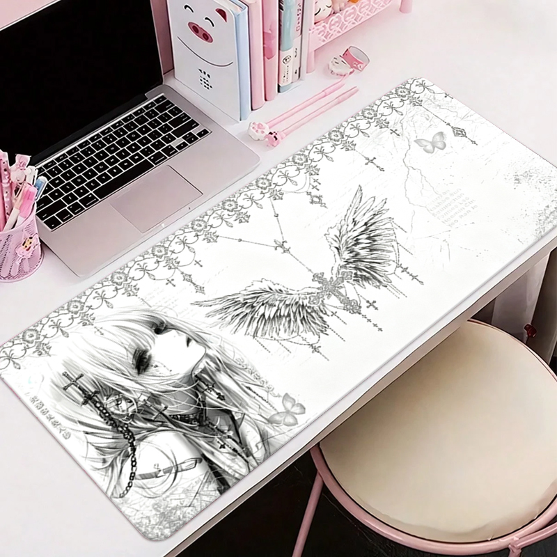 Tapis de souris en cuir noir e - Gaming Accessories Desk avis et prix