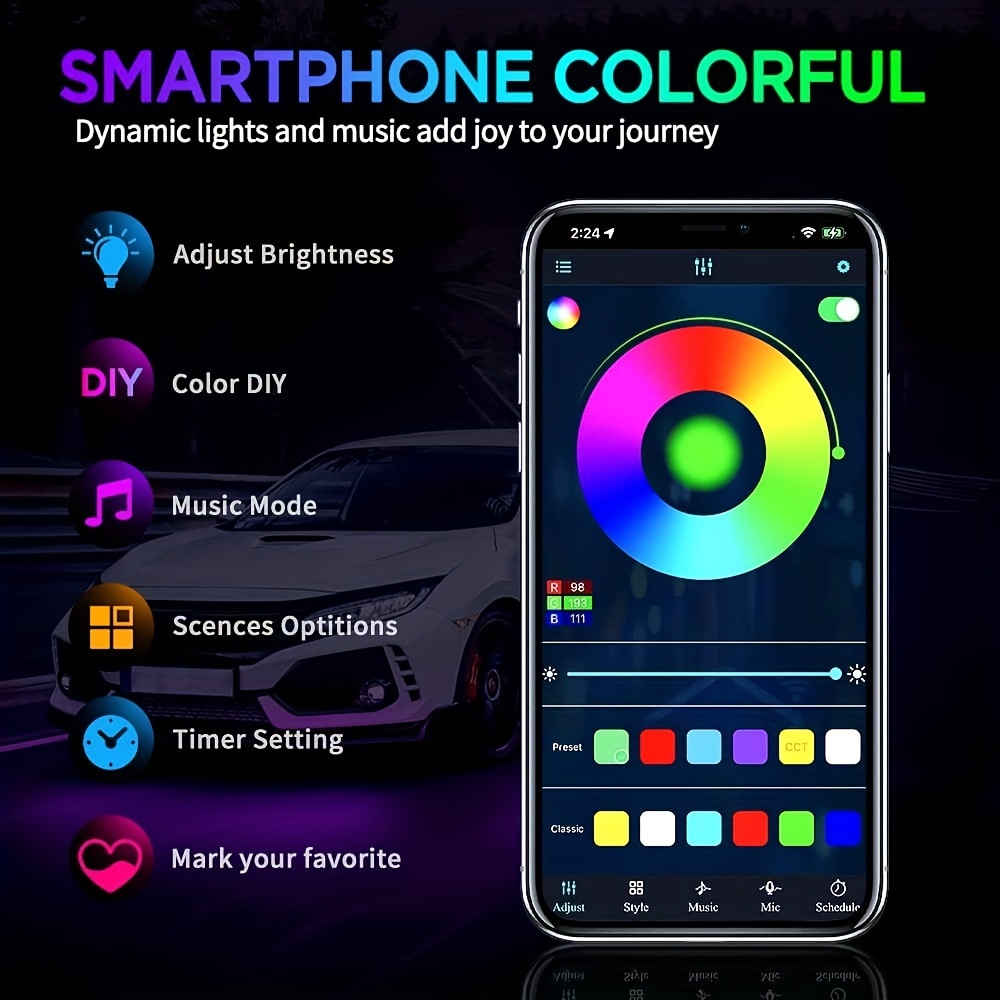 Bande lumineuse LED RGB Flexib - Rgb Hub Sync avis et prix